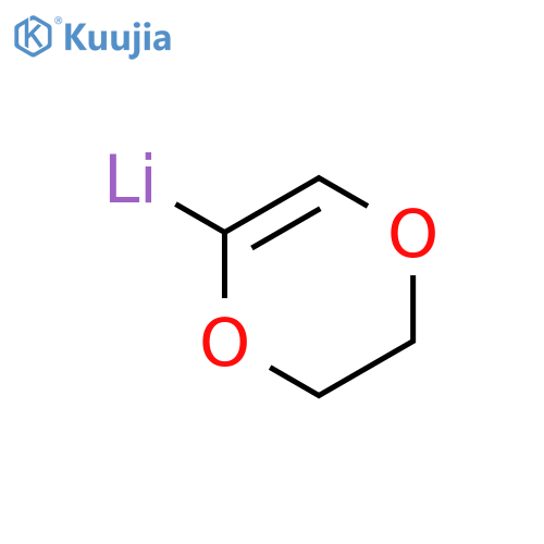 Lithium, (5,6-dihydro-1,4-dioxin-2-yl)- structure