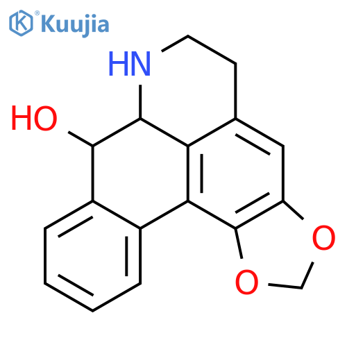 5H-Benzo[g]-1,3-benzodioxolo[6,5,4-de]quinolin-8-ol,6,7,7a,8-tetrahydro-, (7aS-cis)-(9CI) structure