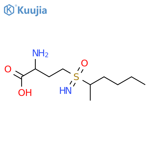 Butanoic acid,2-amino-4-(S-hexylsulfonimidoyl)-, (2R)- (9CI) structure