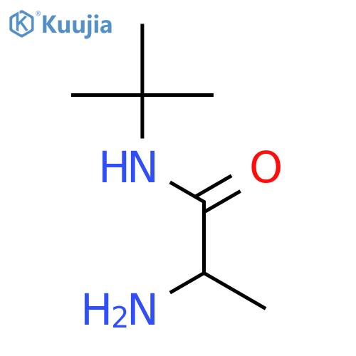 2-Amino-N-tert-butyl-DL-propanamide structure