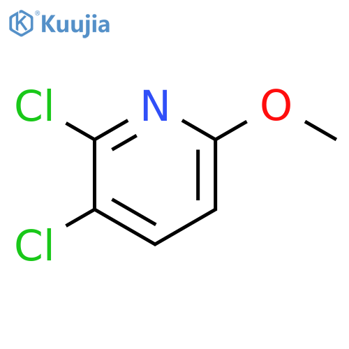 2,3-Dichloro-6-methoxypyridine structure