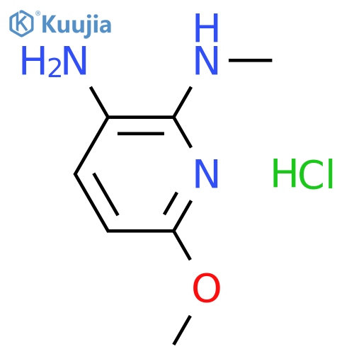 6-Methoxy-N2-methylpyridine-2,3-diamine dihydrochloride structure