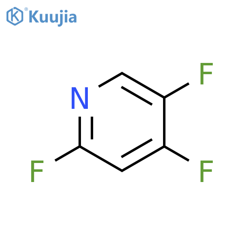 2,4,5-Trifluoropyridine structure