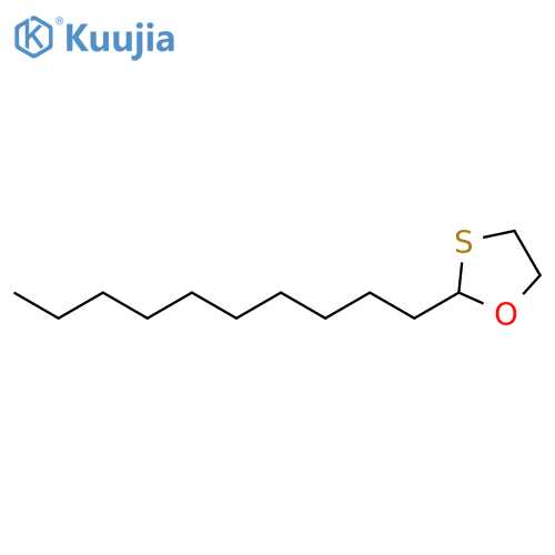 1,3-Oxathiolane, 2-decyl- structure