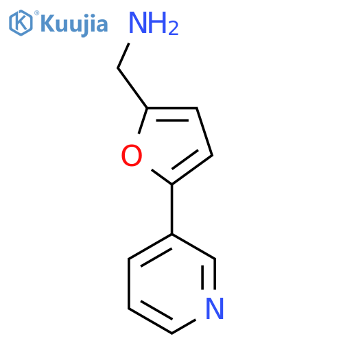 (5-(Pyridin-3-YL)furan-2-YL)methanamine structure