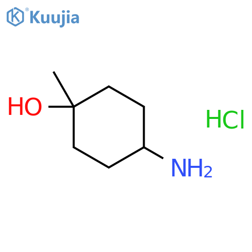 4-Amino-1-methyl-cyclohexanol hydrochloride structure