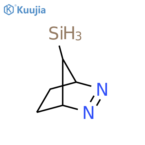 2,3-Diazabicyclo[2.2.1]hept-2-ene, 7-silyl- structure