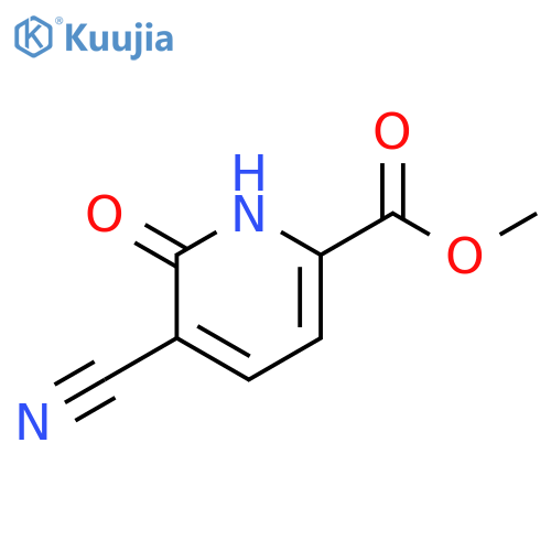 5-cyano-1,6-dihydro-6-oxo-2-Pyridinecarboxylic acid methyl ester structure