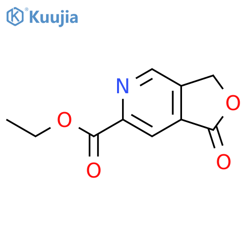 Furo[3,4-c]pyridine-6-carboxylic acid, 1,3-dihydro-1-oxo-, ethyl ester structure