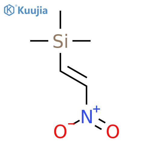 Silane, trimethyl(2-nitroethenyl)- structure