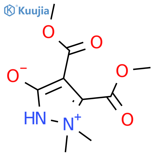 1H-Pyrazolium,2,3-dihydro-4,5-bis(methoxycarbonyl)-1,1-dimethyl-3-oxo-, inner salt structure