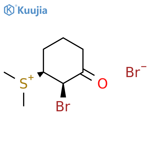 ((1S,2R)-2-bromo-3-oxocyclohexyl)dimethylsulfonium bromide structure