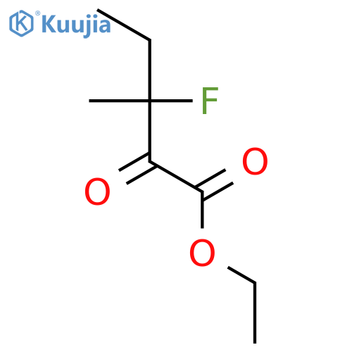 PENTANOIC ACID, 3-FLUORO-3-METHYL-2-OXO-, ETHYL ESTER structure