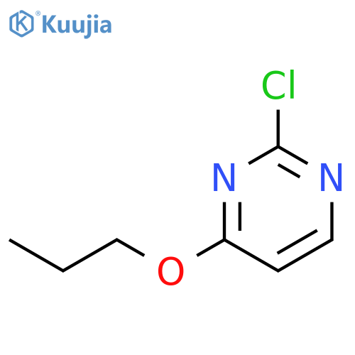 2-chloro-4-propoxypyrimidine structure