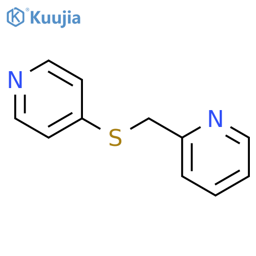 PYRIDINE, 2-[(4-PYRIDINYLTHIO)METHYL]- structure