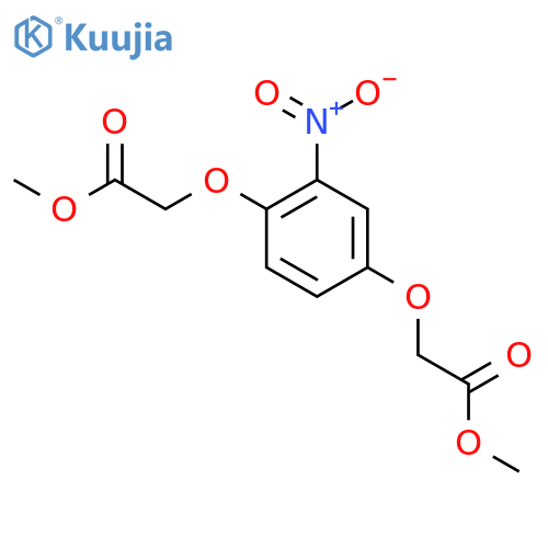 Dimethyl 2,2'-(2-nitro-1,4-phenylene)bis(oxy)diacetate structure