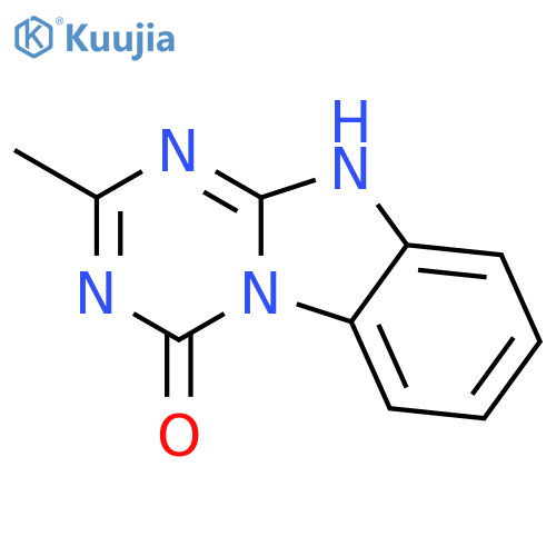 1,3,5-Triazino[1,2-a]benzimidazol-4(3H)-one,2-methyl- structure