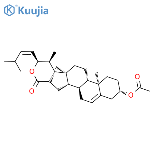 Cholesta-5,23-diene-3,22-diol, diacetate, (3b,22S,23Z)- structure