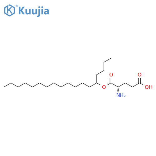 L-Glutamic acid, 5-octadecyl ester structure