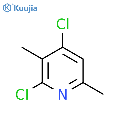 2,4-Dichloro-3,6-dimethylpyridine structure