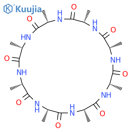 CYCLO(L-ALANYL-L-ALANYL-L-ALANYL-L-ALANYL-L-ALANYL-L-ALANYL-L-ALANYL-L-ALANYL) structure