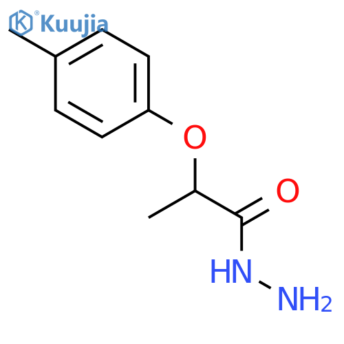 2-(4-methylphenoxy)propanohydrazide structure