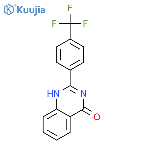 4(1H)-Quinazolinone, 2-[4-(trifluoromethyl)phenyl]- structure