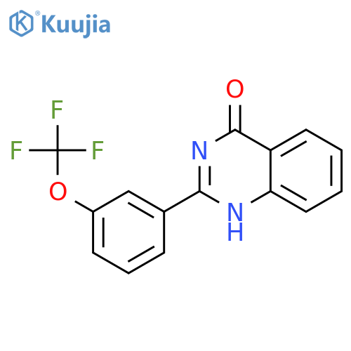 4(1H)-Quinazolinone, 2-[3-(trifluoromethoxy)phenyl]- structure