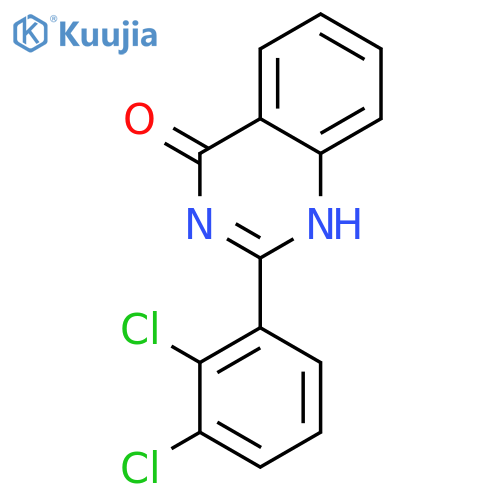 4(1H)-Quinazolinone, 2-(2,3-dichlorophenyl)- structure