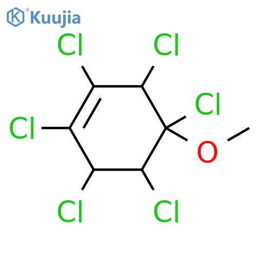 1,2,3,4,5,6-Hexachloro-4-methoxycyclohexene structure