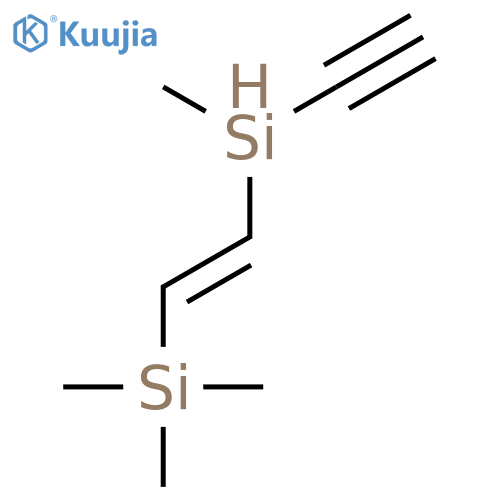 SILANE, [2-(ETHYNYLMETHYLSILYL)ETHENYL]TRIMETHYL- structure