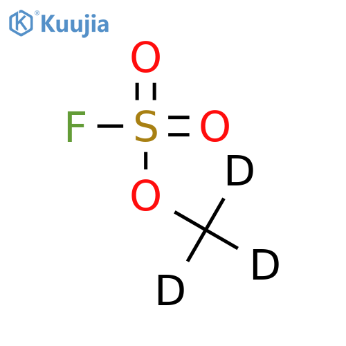 Fluorosulfuric acid, methyl-d3 ester (9CI) structure