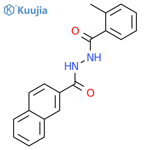 2-(2-Naphthoyl)-1-(o-toluoyl)hydrazine structure