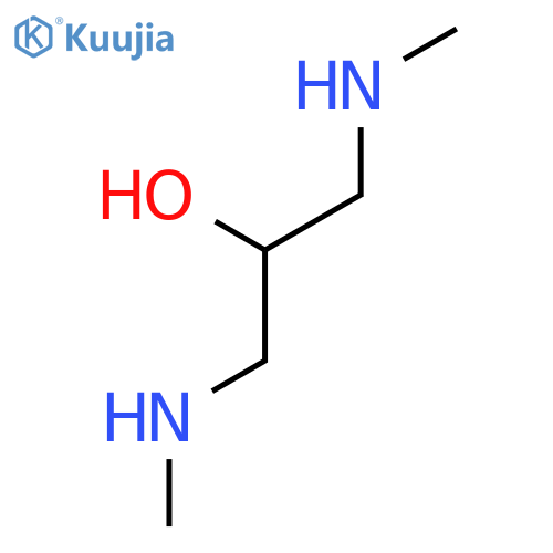2-Propanol, 1,3-bis(methylamino)- structure