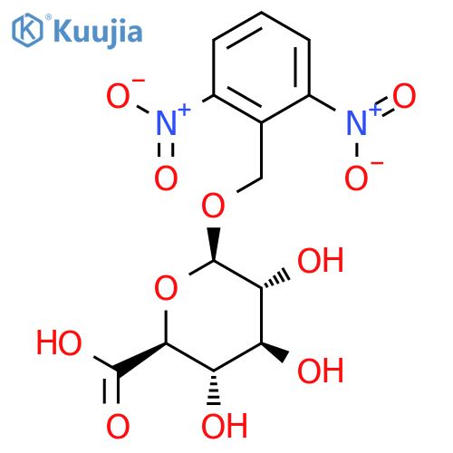 2,6-dinitrobenzyl beta-D-glucopyranosiduronic acid structure