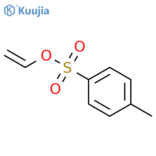 Benzenesulfonic acid, 4-methyl-, ethenyl ester structure