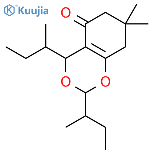 2,4-DI-SEC-BUTYL-7,8-DIHYDRO-7,7-DIMETHYL-4H-BENZO[D][1,3]DIOXIN-5(6H)-ONE structure