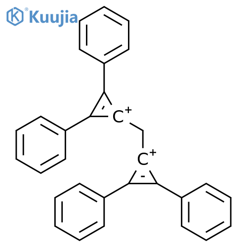 CYCLOPROPENYLIUM, 1,1'-METHYLENEBIS[2,3-DIPHENYL- structure