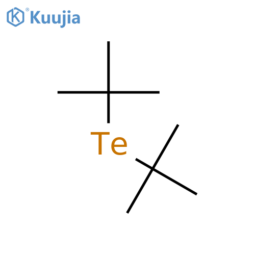 Propane, 2,2'-tellurobis[2-methyl- structure