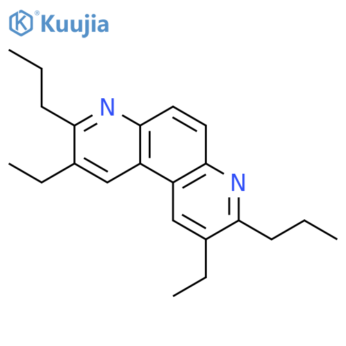 4,7-PHENANTHROLINE, 2,9-DIETHYL-3,8-DIPROPYL- structure