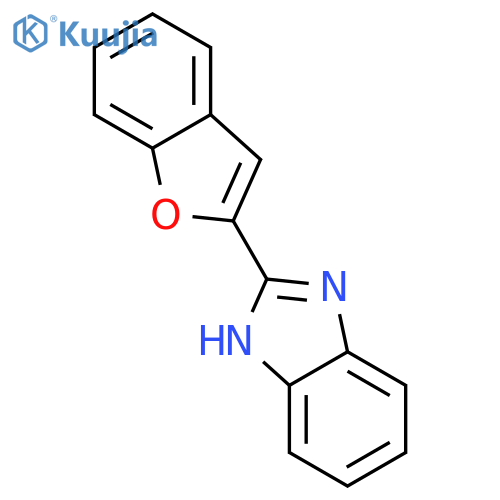 2-(1-Benzofuran-2-yl)-1H-benzimidazole structure