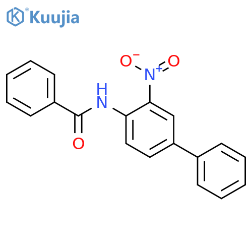 Benzamide, N-(3-nitro[1,1'-biphenyl]-4-yl)- structure