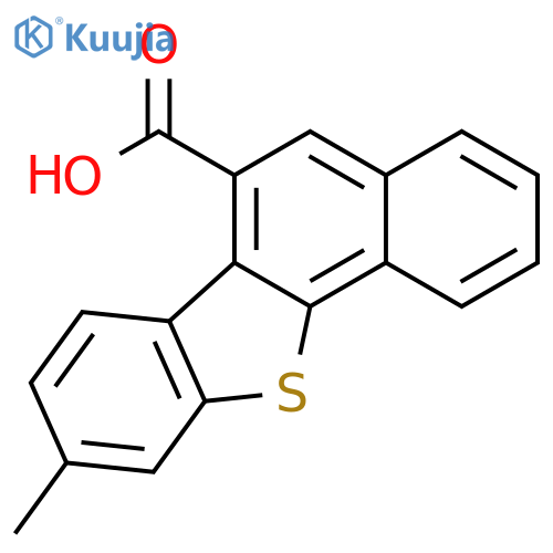 Benzo[b]naphtho[2,1-d]thiophene-6-carboxylic acid, 9-methyl- structure