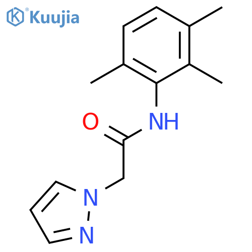 1H-Pyrazole-1-acetamide, N-(2,3,6-trimethylphenyl)- structure