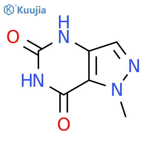 1-Methyl-1H-pyrazolo4,3-Dpyrimidine-5,7-diol structure