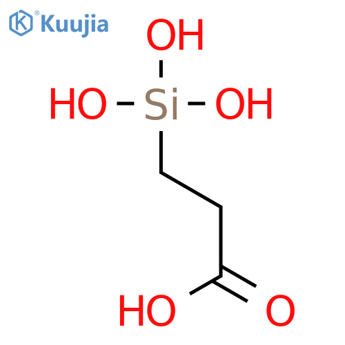 PROPANOIC ACID, 3-(TRIHYDROXYSILYL)- structure