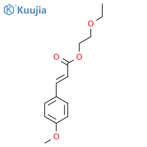 2-ethoxyethyl (2E)-3-(4-methoxyphenyl)prop-2-enoate structure