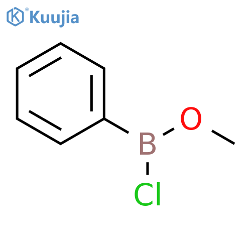 borinic acid, B-phenyl-, chloromethyl ester structure