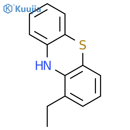 10H-Phenothiazine, 1-ethyl- structure