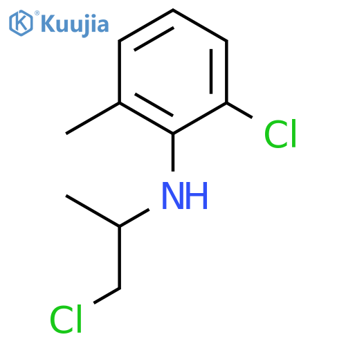 BENZENAMINE, 2-CHLORO-N-(2-CHLORO-1-METHYLETHYL)-6-METHYL- structure